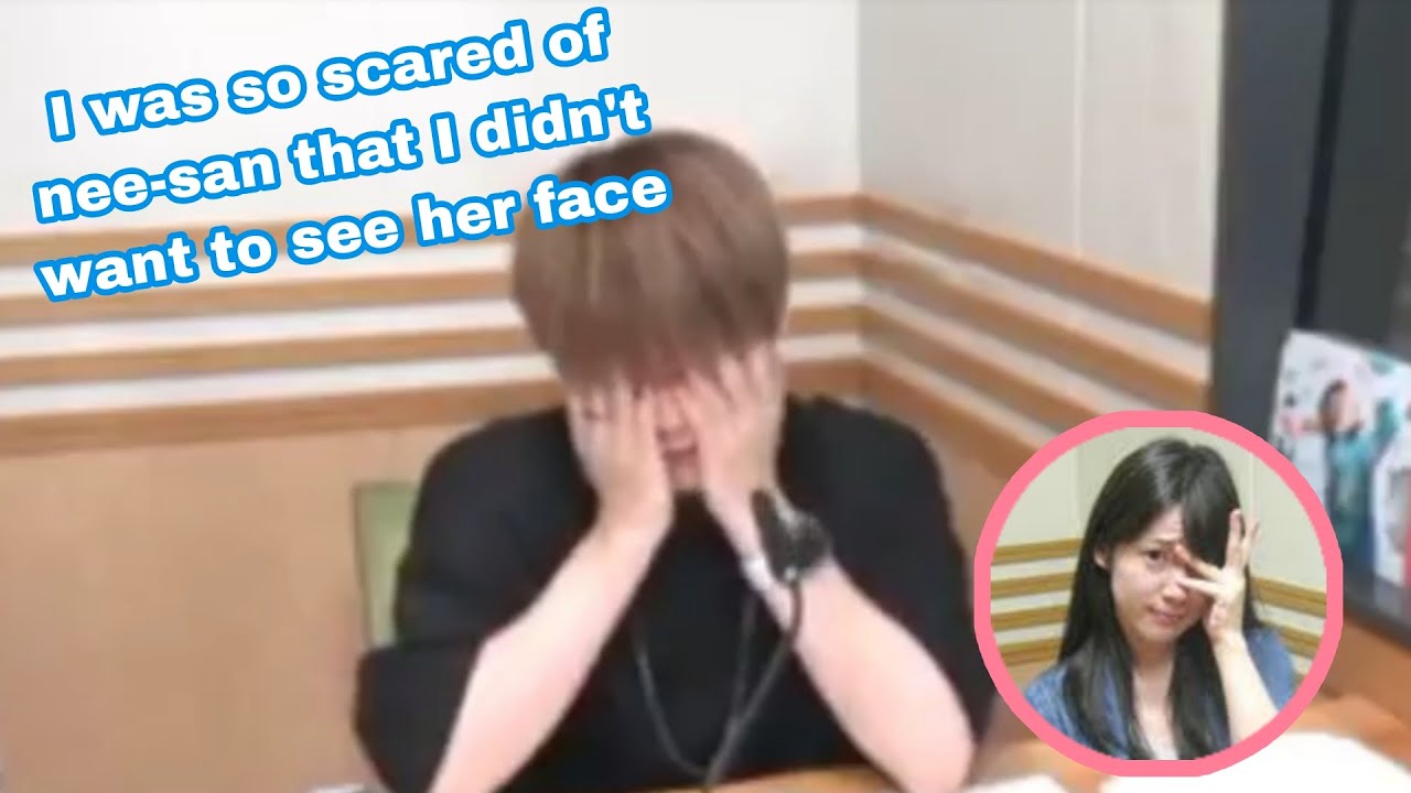 Uchida Yuuma was scared of Uchida Maaya