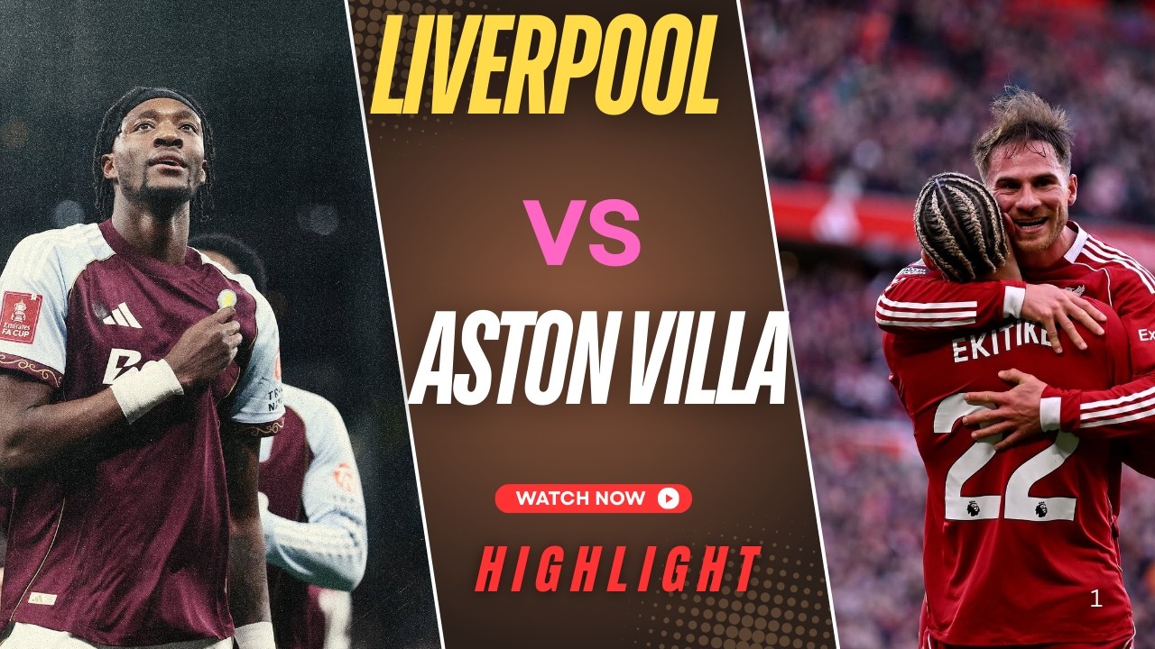 Liverpool vs Aston Villa 2-0 All Goals & Highlights | Salah Magic at Anfield