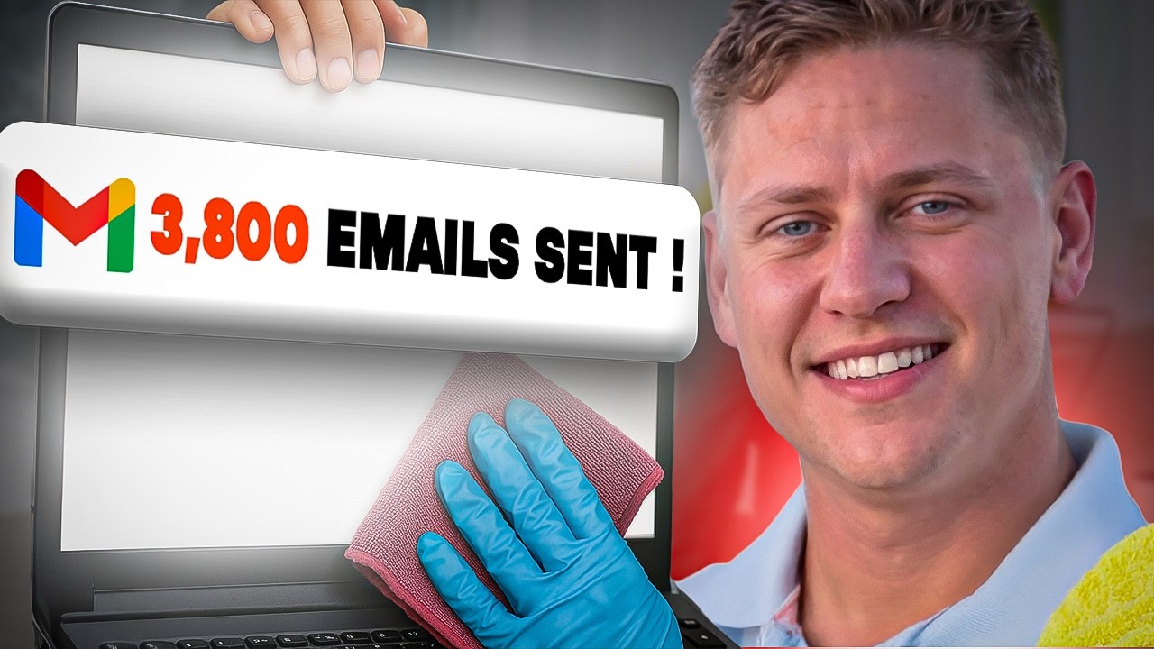 How This Commercial Cleaning Company Sends 3,800 Cold Emails a Day (Without Landing In Spam)