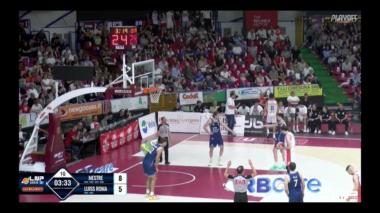 Luiss Roma vs Mestre 1st half