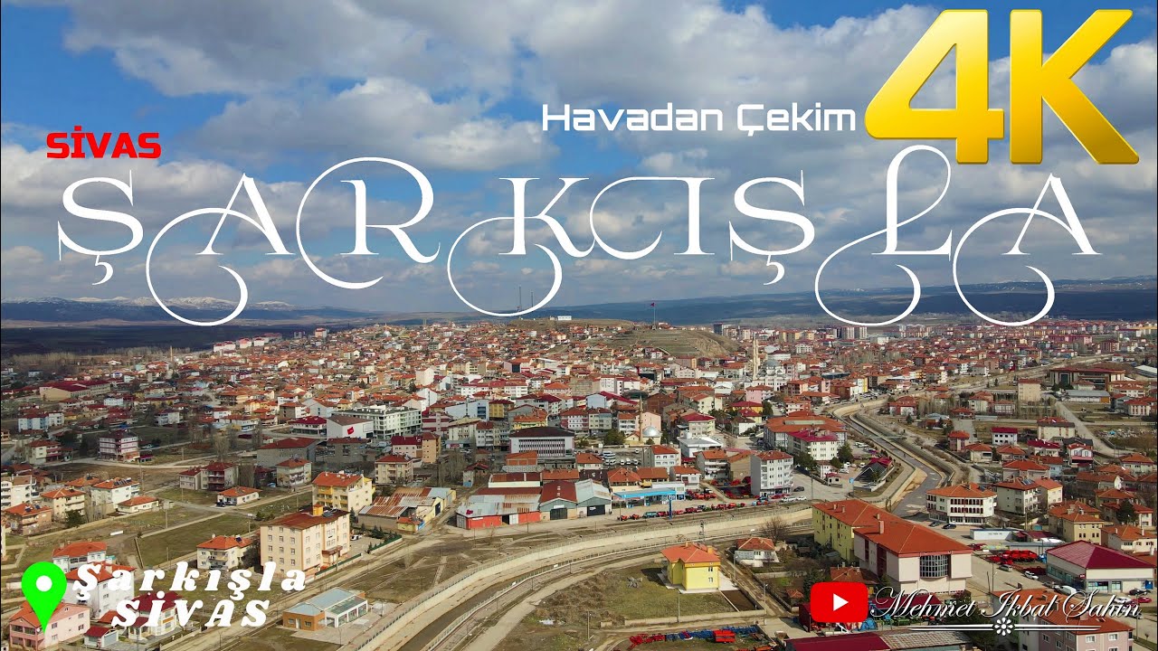 Şarkışla / SİVAS / 4K Havadan Çekim / Uzun Versiyon / 5.3.22