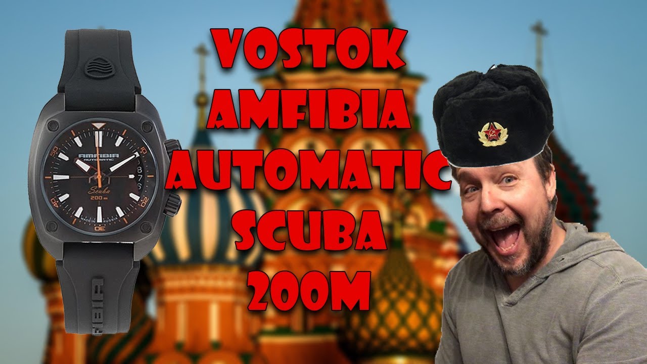 Vostok Amfibia Automatic Scuba 200m - Overview - Russian Dive Watch