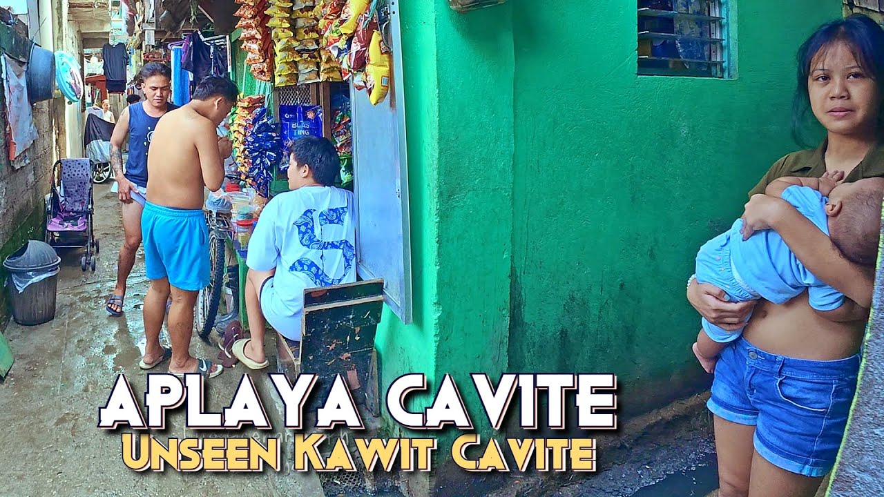 Real Unseen Barangay Aplaya Hidden Community | Untold Living At Kawit Cavite City | [4K] 🇵🇭