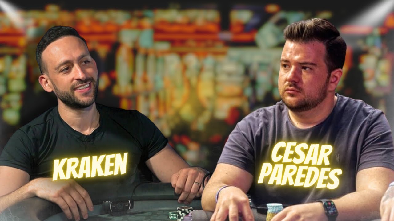KRAKEN vs CESAR PAREDES (Heads-Up) | La Pecera Póker