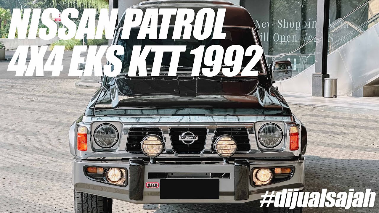 NISSAN PATROL MOBIL LANGKA | 4.200cc Y60 4X4 1992 | KM CUMA 43 RIBU SIMPANAN PENGUSAHA #dijualsajah
