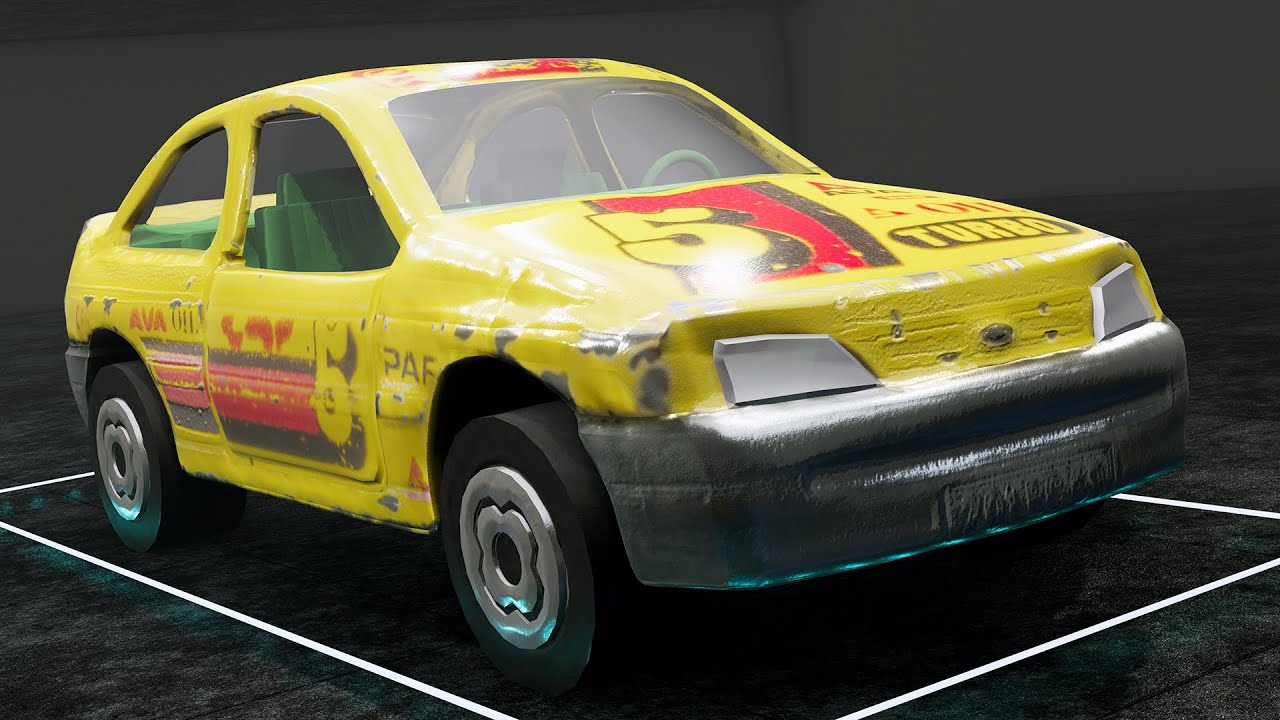 Driving & CRASHING A Full Sized Hot Wheels Car In BeamNG!