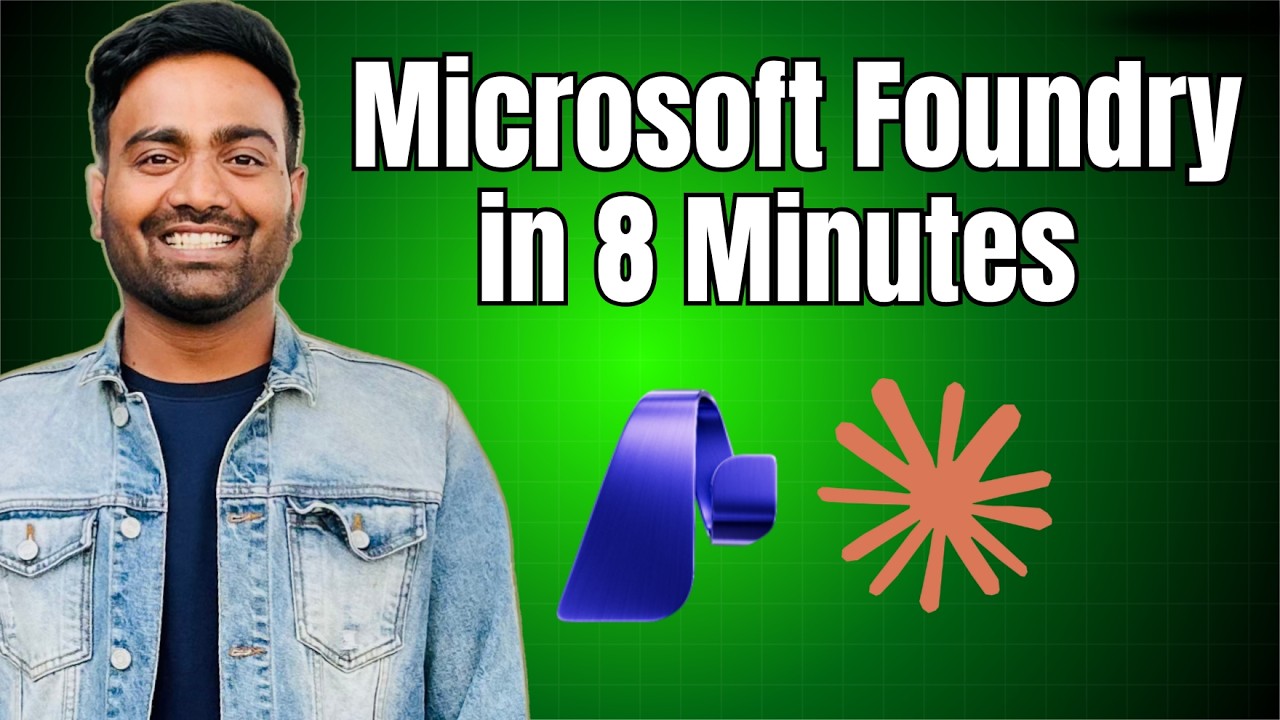 Microsoft Foundry Zero to Hero in 8 Minutes (Including Claude project)