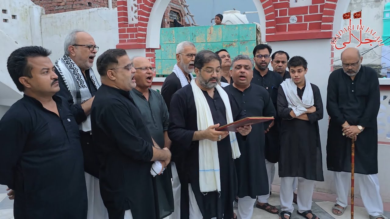 JIS DAM JAHAZE AALE PAYAMBAR HUA TABAH || GAZANFAR ZAIDI || JALALI || 07 MOHARRAM 14|07|2024