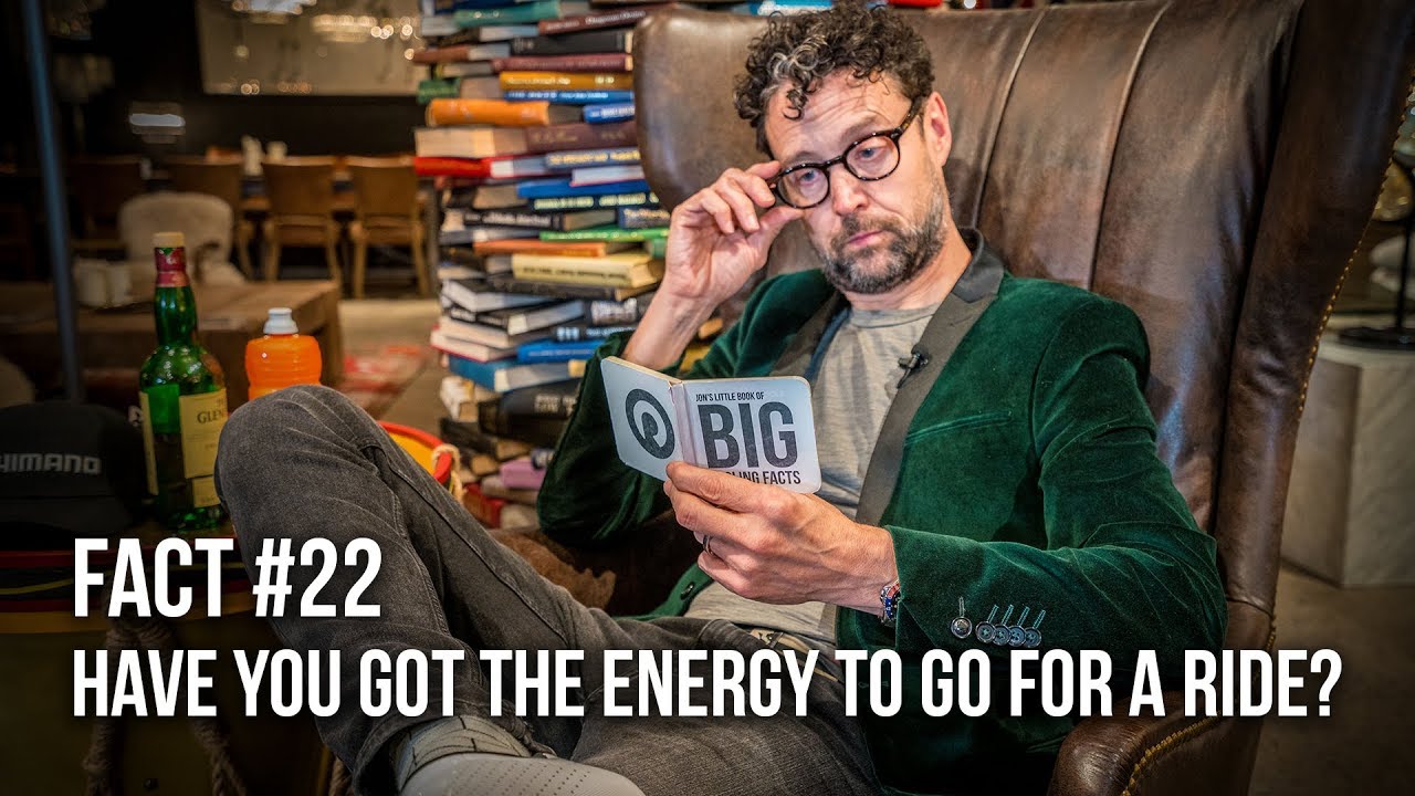 Jon's Little Book of BIG Cycling Facts: #22 Have you got the energy to go for a ride?
