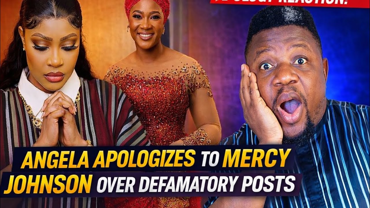 NollyWood angela Okorie apology to mercy John.. uncle baba reacts 