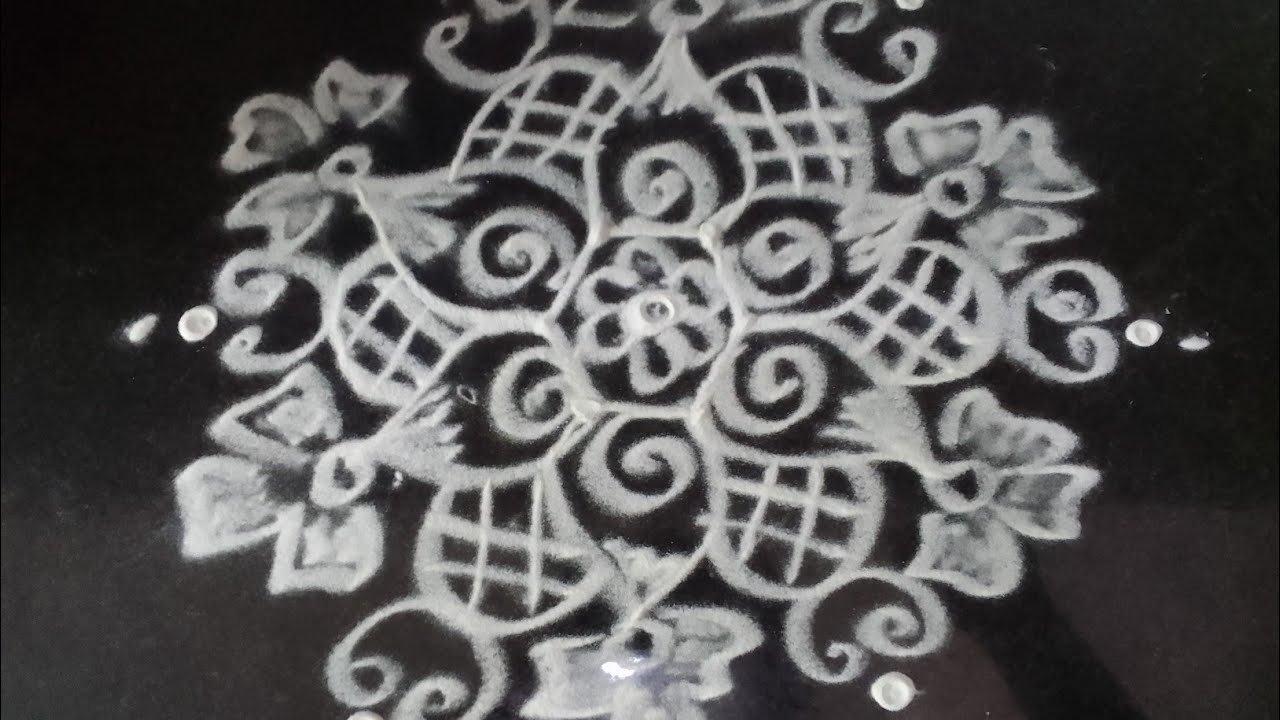 2. 3x2 Simple and easy rangoli #art #dialyrangoli #muggulu #rangolidesign #beautiful 