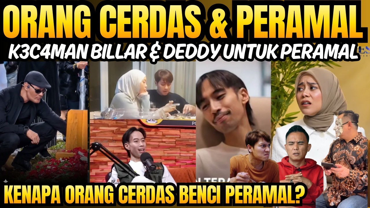 Kenapa Orang Cerdas kayak Lesti, Billar & Deddy Corbuzier benci Peramal, apalagi soal Vidi Aldiano