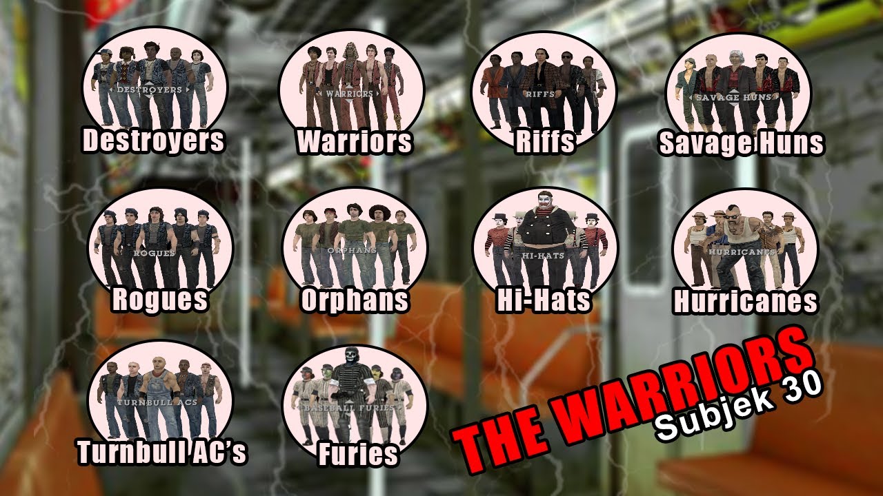 BAHAS SEMUA GENG YANG ADA DI THE WARRIORS PS2 | Part 1