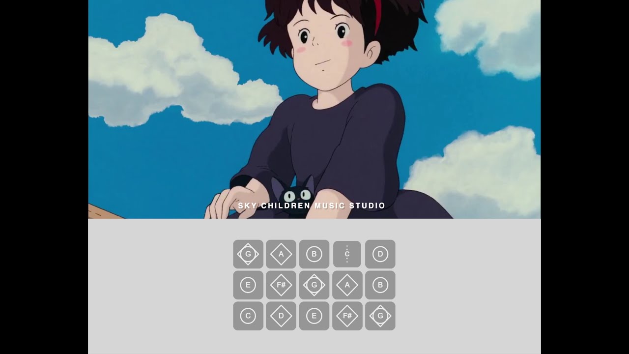 [SKY Sheet] A Town with an Ocean View #2 - Kiki Delivery Service OST