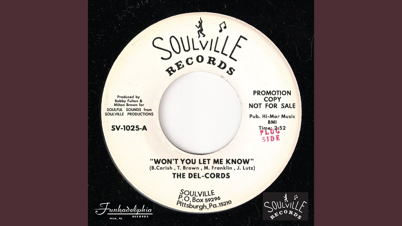 Won't You Let Me Know (Alternate Version)