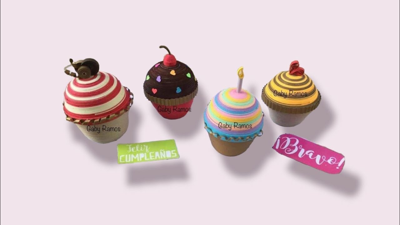 Cup-Cakes en Filigrana