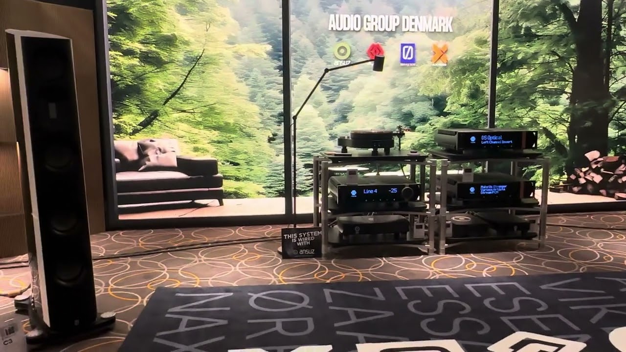 Borresen C3 floorstanding loudspeakers, aavik i-880 + sd-880, ansuz cables - demo