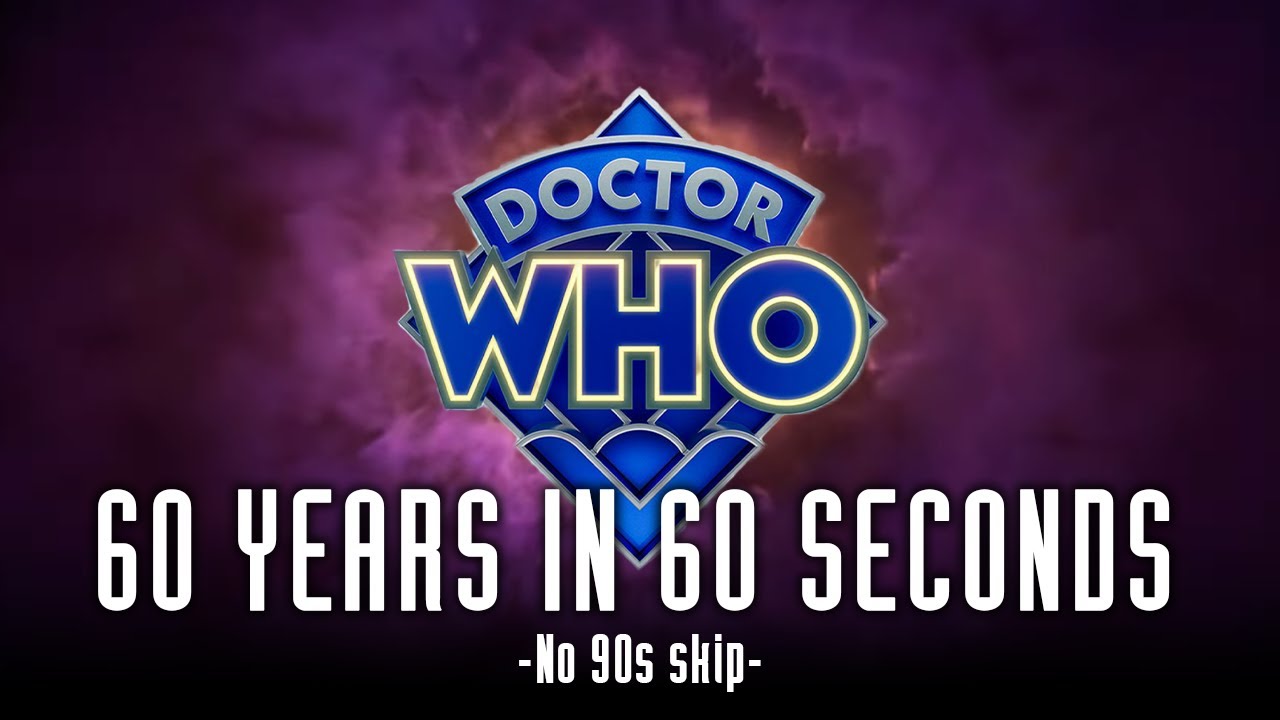 60 Years in 60 Seconds (NO 90s SKIP) - Doctor Who
