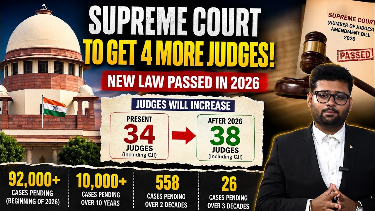 Supreme Court (Number of Judges) Bill, 2026