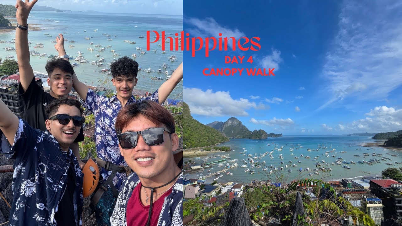 Philippines tour day-4,,||CANOPY WALK|| #canopywalk #elnidopalawanphilippines 