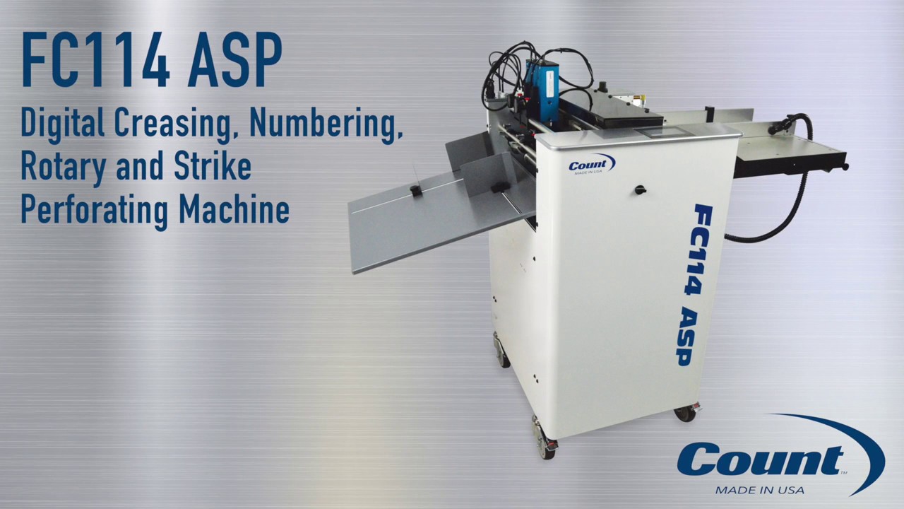 COUNT FC114 ASP   Numbering perforating