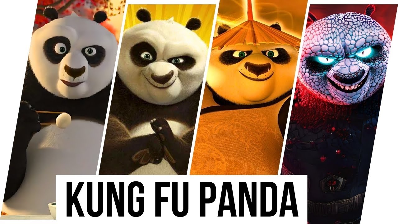 Po Evolution in Movies & TV Shows (2008-2024) | Kung Fu Panda