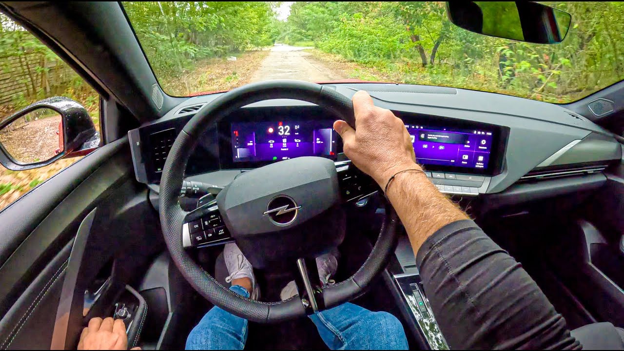 NEW Opel Astra 2025 (1.2 hybrid 130 hp) | POV Test Drive #2220 Joe Black