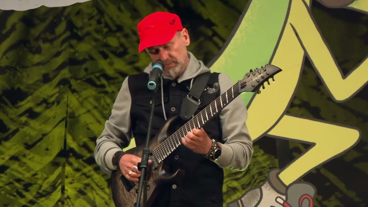 Przemysław Śledź jako Phemios na Giełdzie Piosenki, Szklarska Poręba 2025 #eightstringguitar #live