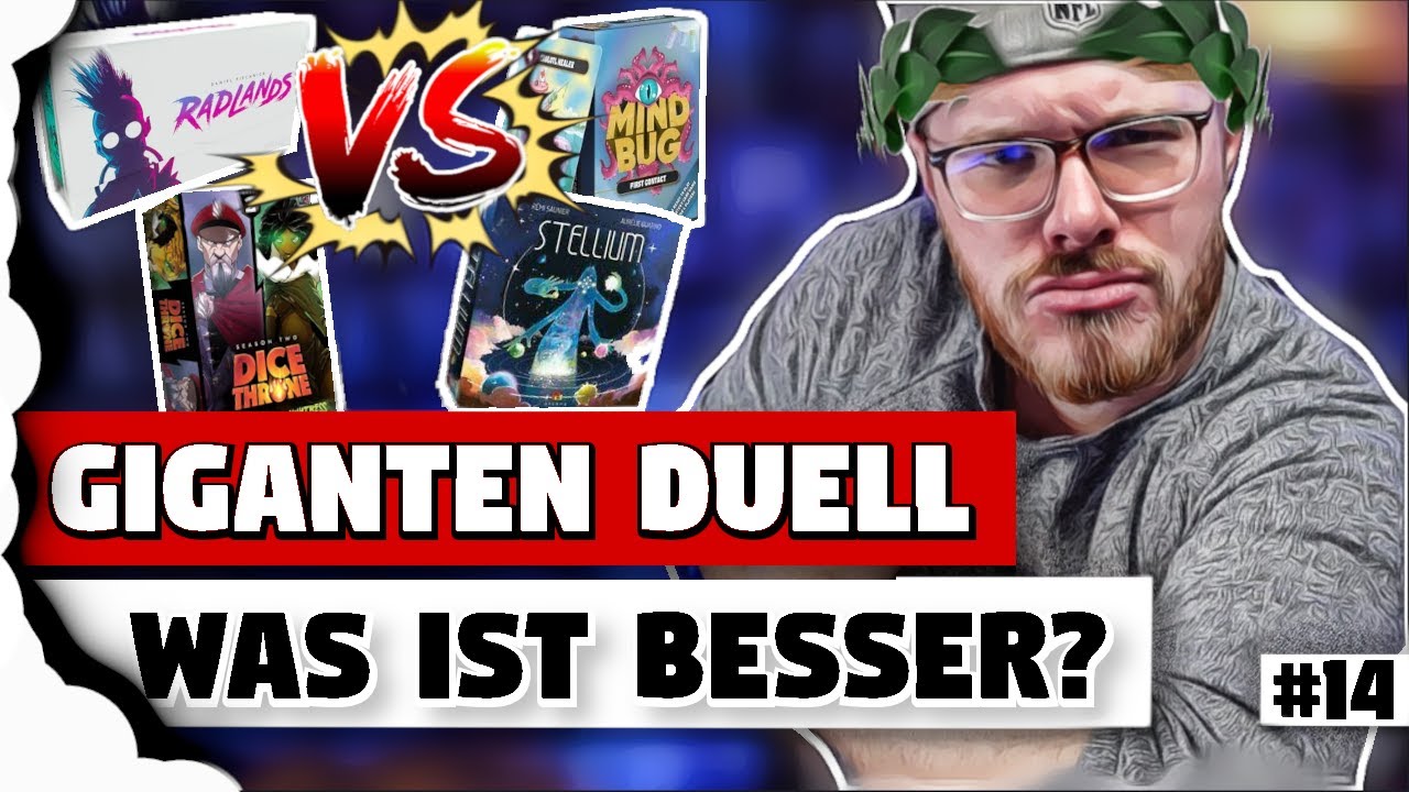 Gespielt | Welches Spiel ist wirklich besser? 💥 Radlands VS Mindbug + Dice Throne und Stellium | #14