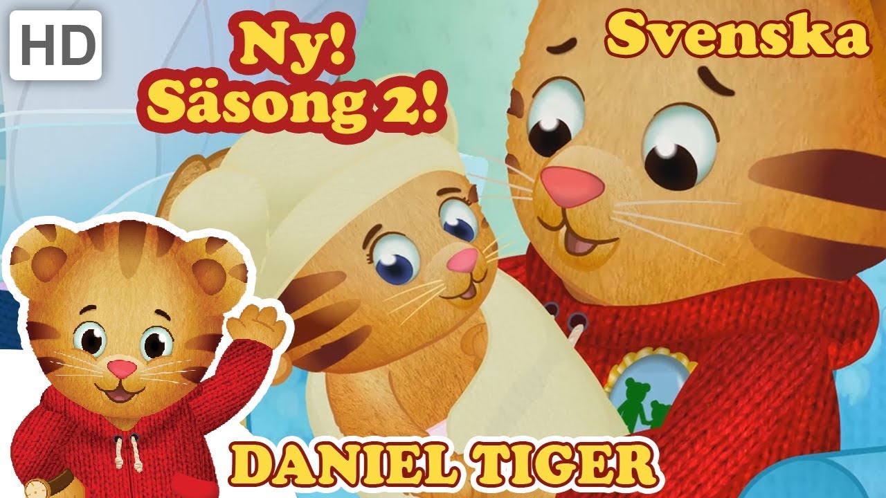 Daniel Tiger's Kvarter - 202B – Bebisen har kommit (Komplett Episod – HD Svenska)