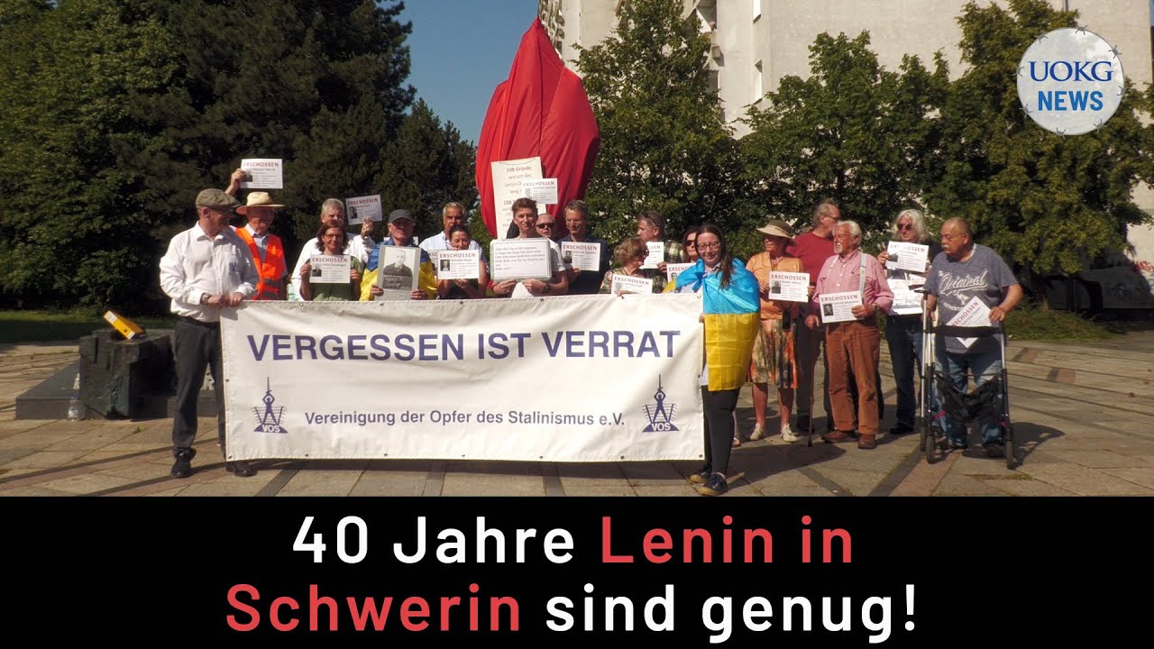 40 Jahre Lenin in Schwerin sind genug! | 14. Juni 2025
