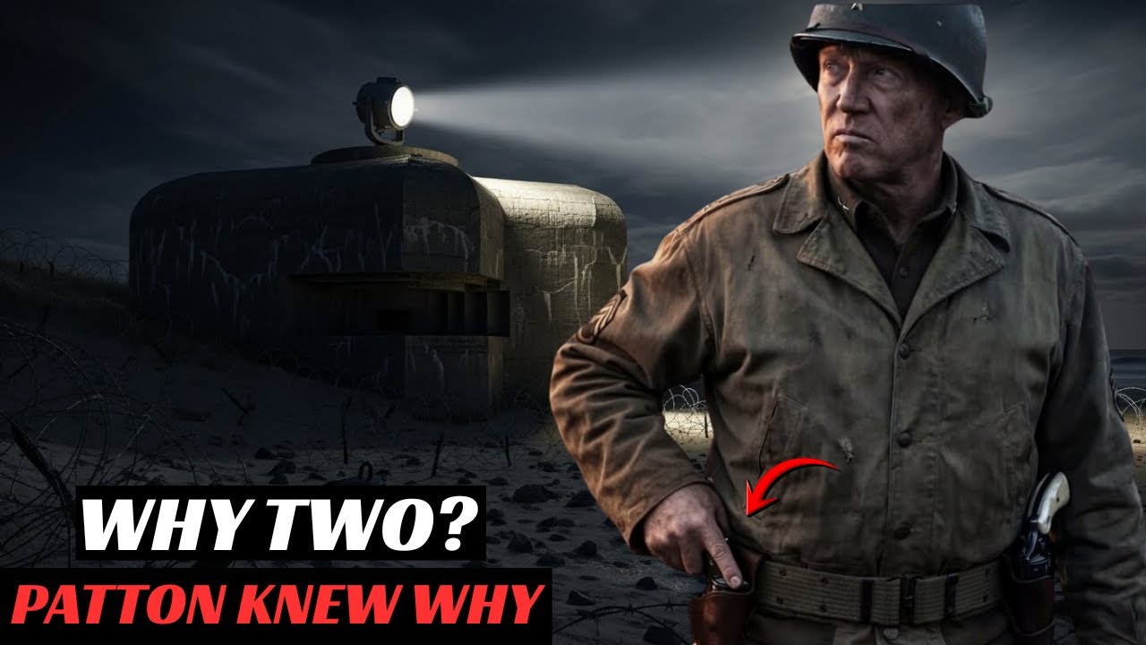 Why Patton Actually Carried Two Ivory-Handled Revolvers — A Tactical Reason Few Know | WWII