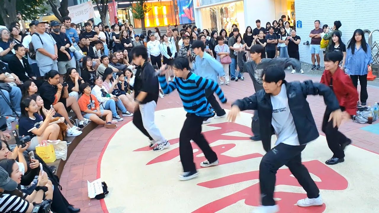 [STREET ARTIST] HAF. INTERACTIVE HONGDAE BUSKING. 240928.
