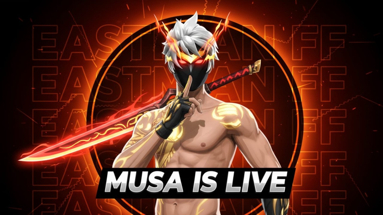 MUSA IS LIVE 🔴RANKED & ROOMS || GARENA FREE FIRE