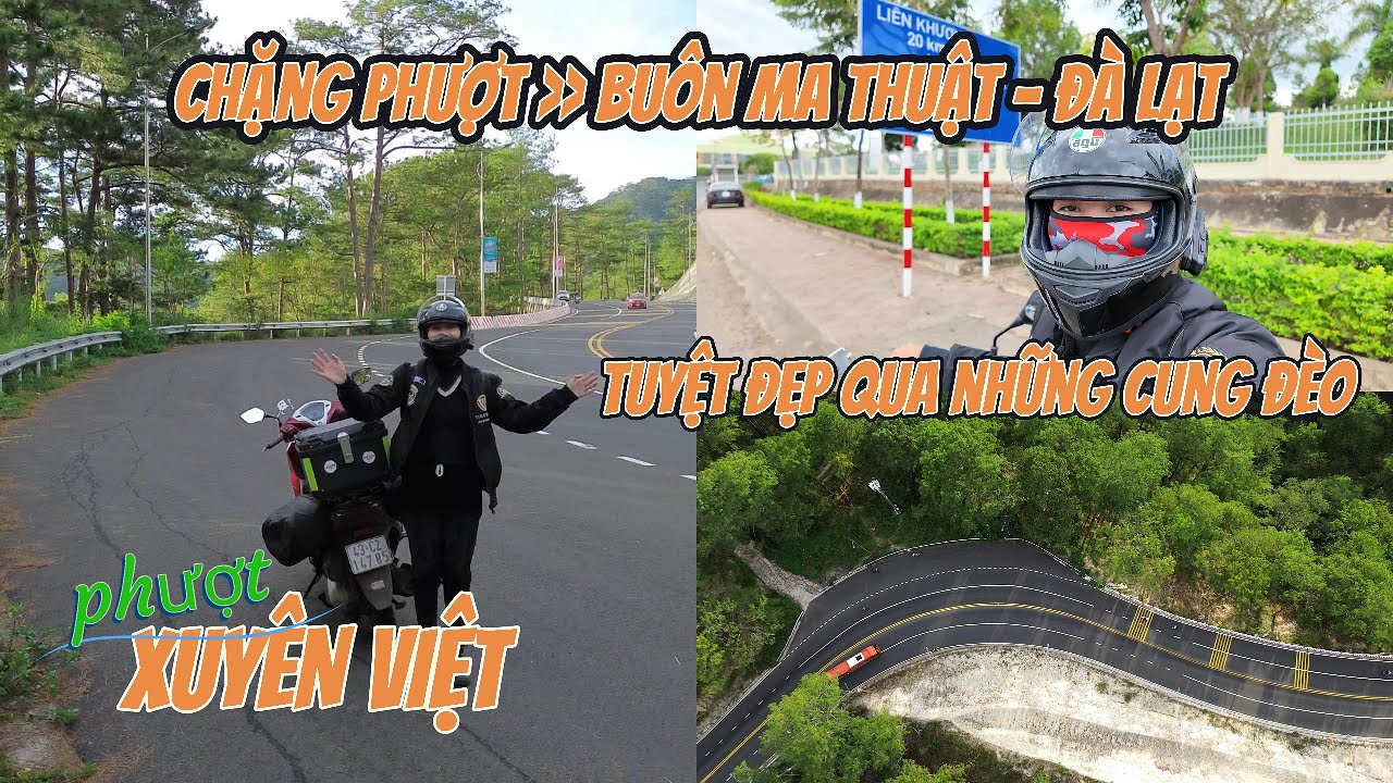 PHƯỢT XE M&Aacute;Y -Kinh nghiệm đi từ Bu&ocirc;n M&ecirc; Thuột &ndash; Đ&agrave; Lạt - Quốc lộ 27 những cung đường đ&egrave;o huyền thoại