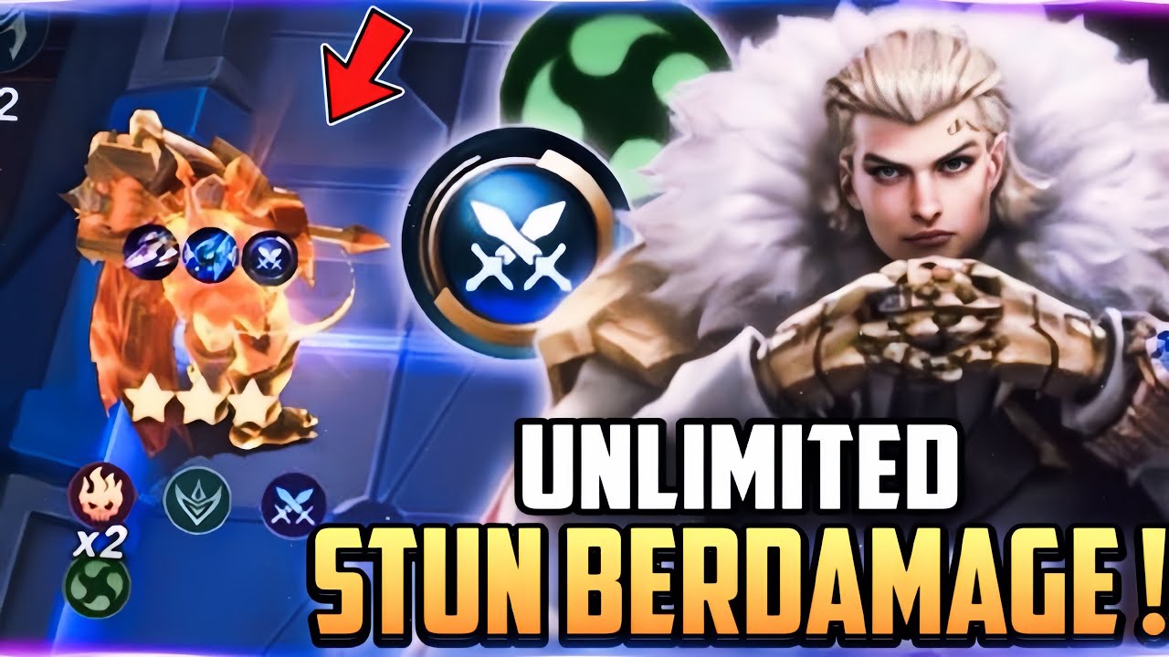 TIGREAL ASSASSIN ELE ❗ UNLIMITED STUN BERDAMAGE ! COMBO KUAT MAGIC CHESS TERBARU