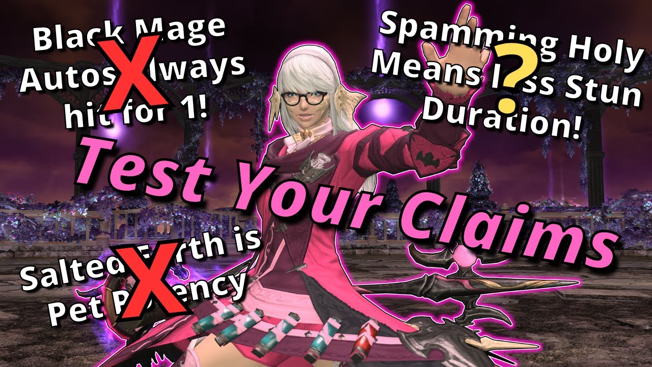 FFXIV Mythbusters #2! Testing More Common Claims about Mechanics in FFXIV!