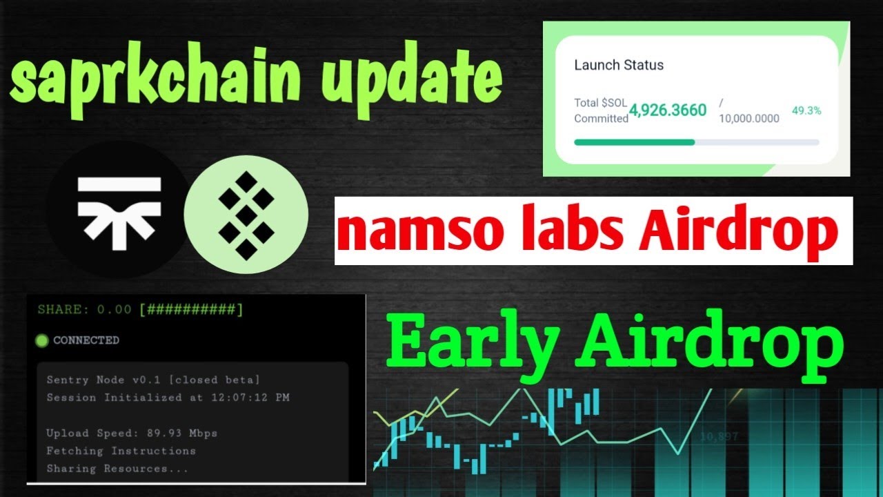 Sparkchain withdrawal update | namso labs new Airdrop | namso validator node live | new mining app
