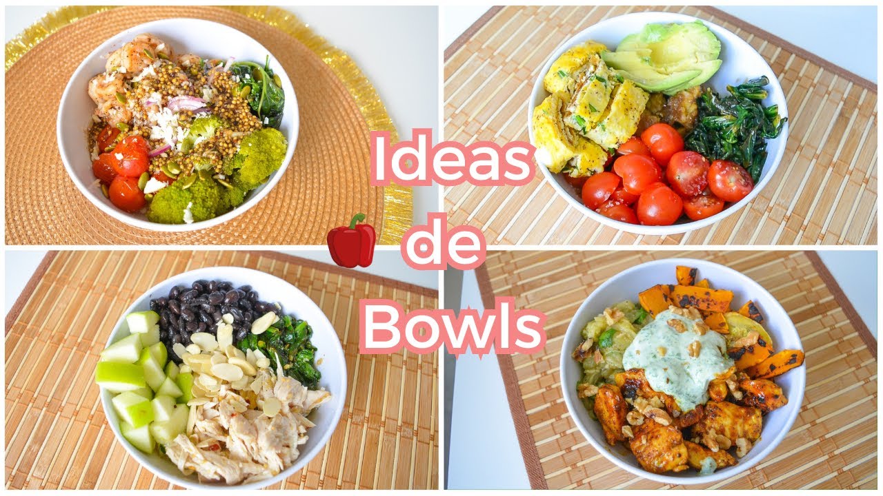 🥗 Ideas de Bowls saludables y deliciosos / Sara Alzate
