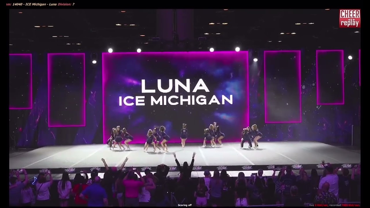 ICE Michigan LUNA - Allstar Worlds - Orlando, FL - Cheerleading