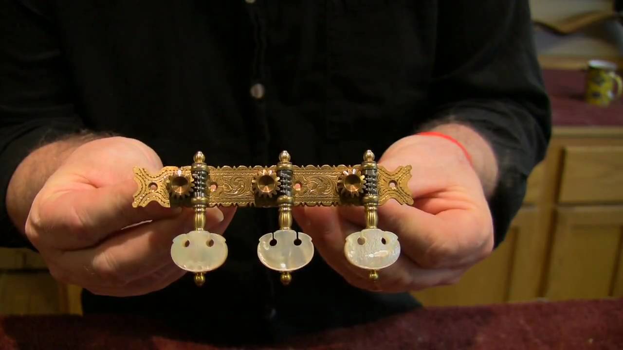 Stringing up the guitar part 2 (selecting and installing tuning machines)
