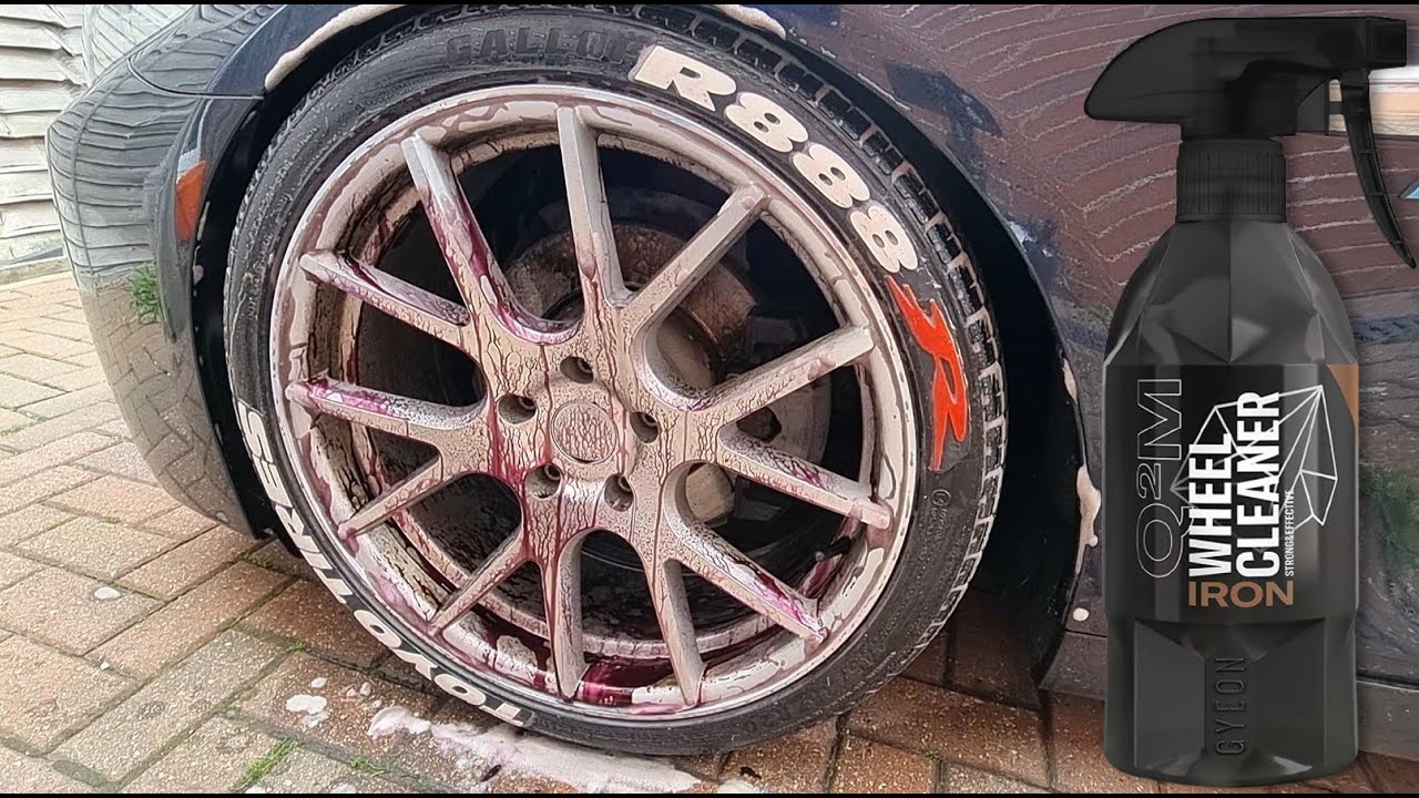 Wheel Cleaning Therapy [ft. Gyeon and Williams racing wheel cleaners] 🧼🫧🛞🛞