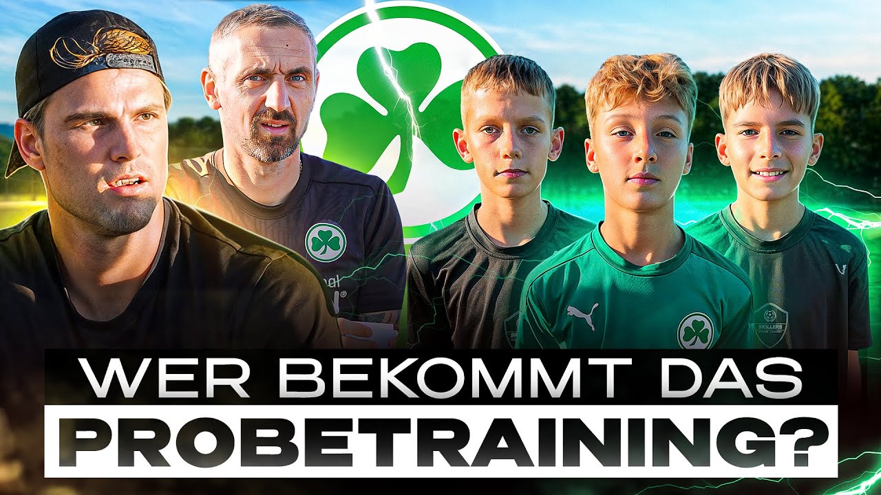 Skillers Combine bei der SpVgg Greuther Fürth – 10 Talente kämpfen um ein NLZ-Probetraining!