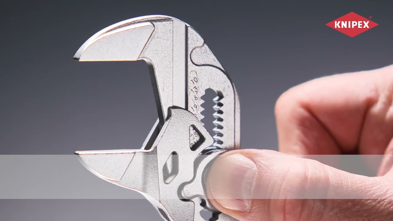 🔧 KNIPEX 86 01 180 – Pince-clé compacte et puissante