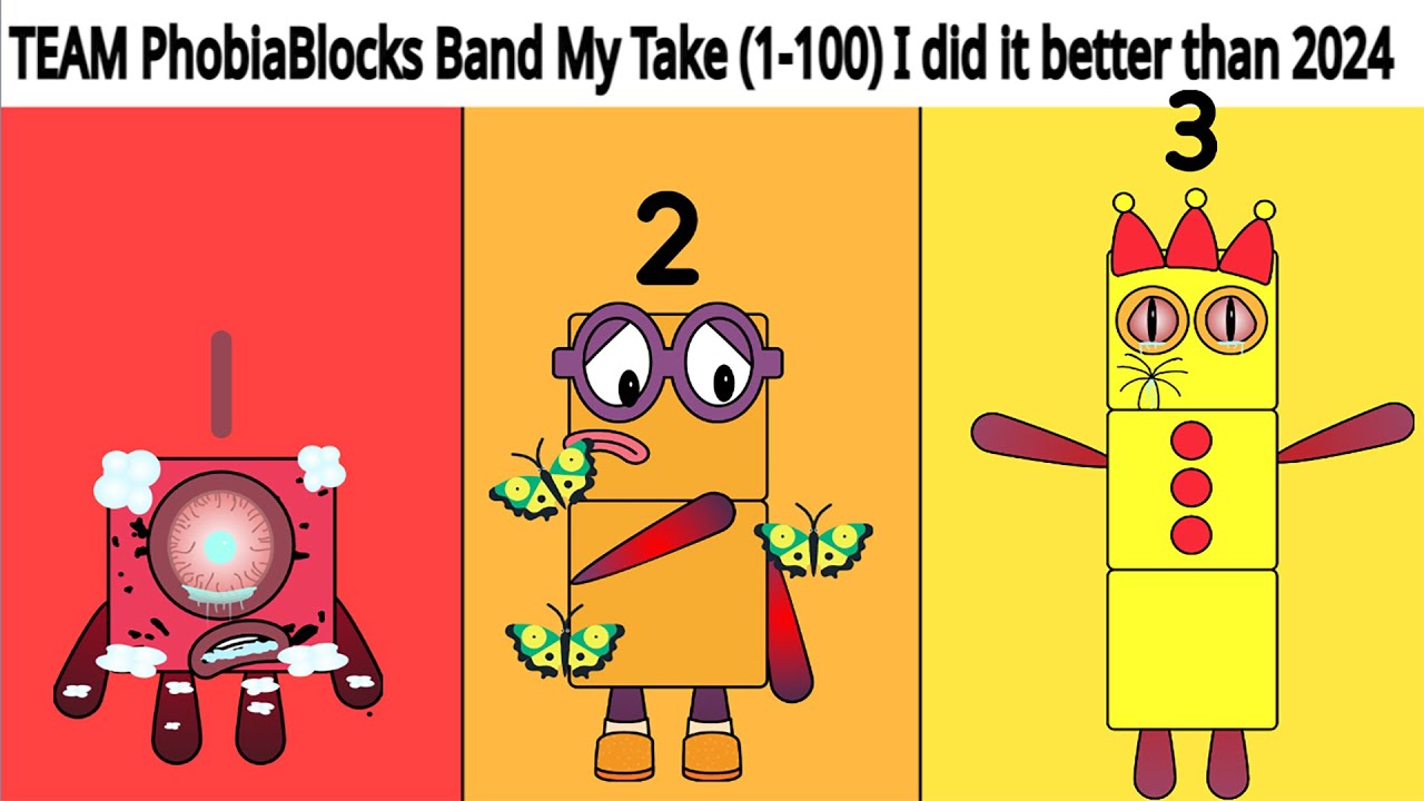 Ultimate - TEAM PhobiaBlocks Band My Take (1-100) I did it better than 2024 (The End)