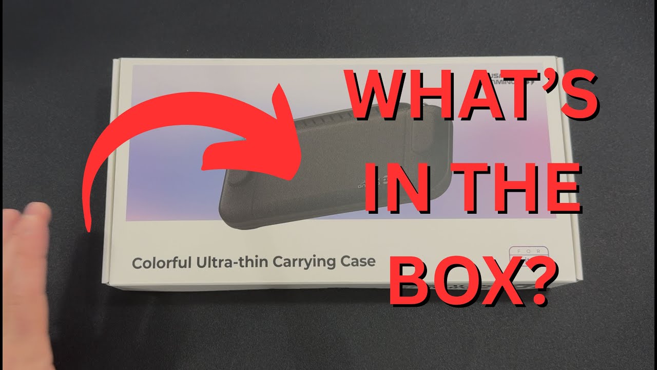 Unboxing JSAUX Slim Carrying Case for Nintendo Switch 2