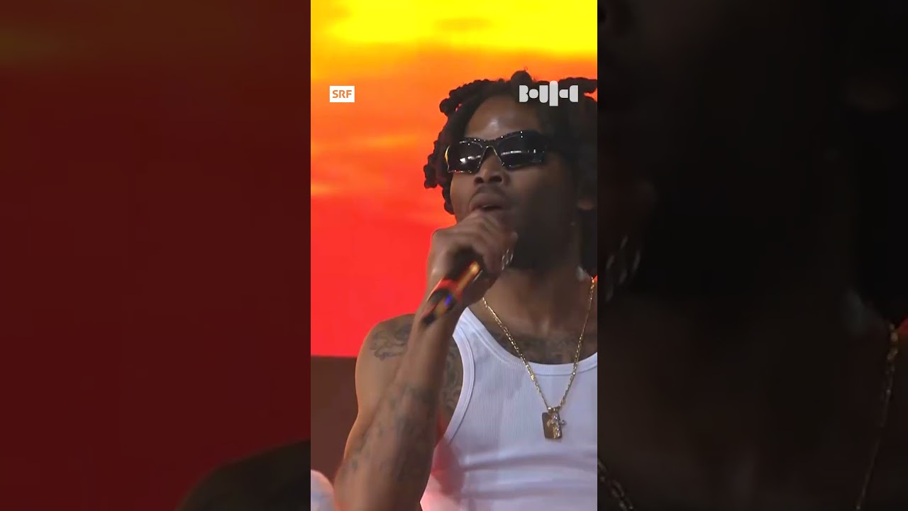 GAZO live am Openair Frauenfeld | Konzert-Highlights #OAF23 | SRF Bounce #shorts