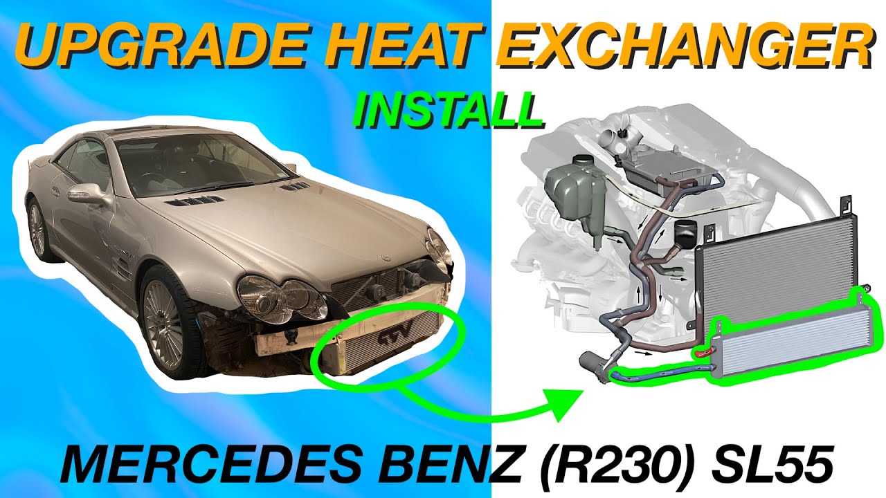 HOW TO: Install VRP Heat Exchanger in SL55 (M113K)