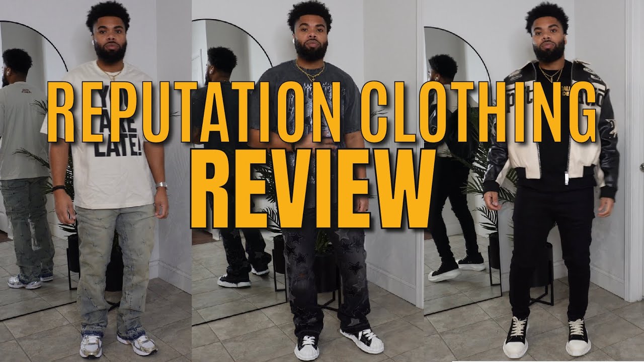 REPUTATION STUDIOS CLOTHING REVIEW & TRY ON HAUL ( Men fashion Jeans )
