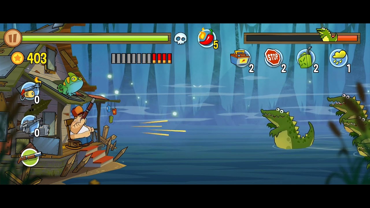 jugando swamp attack